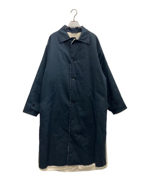 CAMIEL FORTGENS（カミエルフォートヘンス）CAMIEL FORTGENS (カミエルフォートヘンス) puffed mackintosh ネイビー サイズ:Mの古着・服飾アイテム