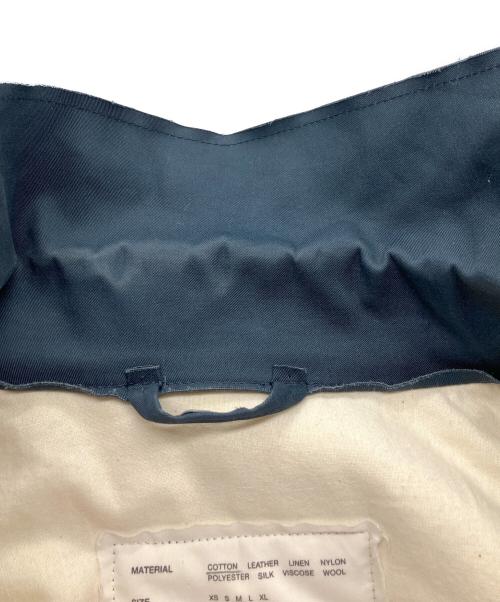 CAMIEL FORTGENS（カミエルフォートヘンス）CAMIEL FORTGENS (カミエルフォートヘンス) puffed mackintosh ネイビー サイズ:Mの古着・服飾アイテム