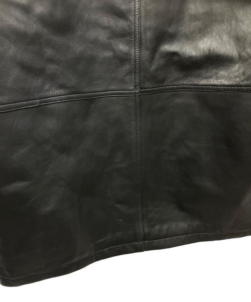 EDIMANGIARE G.C.COTTO HOMME（エディマンジャーレ G.C.コット オム）EDIMANGIARE G.C.COTTO HOMME (エディマンジャーレ G.C.コット オム) レザージャケット ブラック サイズ:-の古着・服飾アイテム