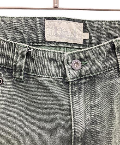 Dime（ダイム）Dime (ダイム) デニムパンツ グリーン サイズ:W32の古着・服飾アイテム