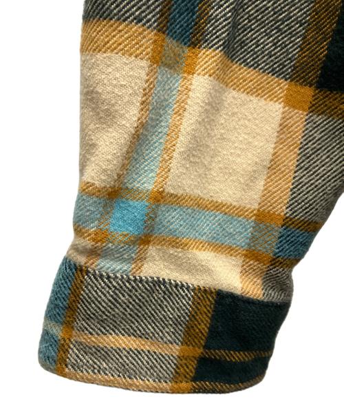 Patagonia（パタゴニア）Patagonia (パタゴニア) 長袖シャツ ブラウン×グリーン サイズ:Mの古着・服飾アイテム