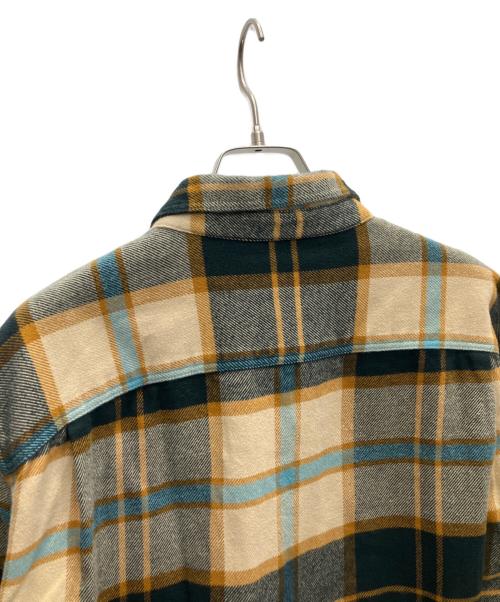 Patagonia（パタゴニア）Patagonia (パタゴニア) 長袖シャツ ブラウン×グリーン サイズ:Mの古着・服飾アイテム