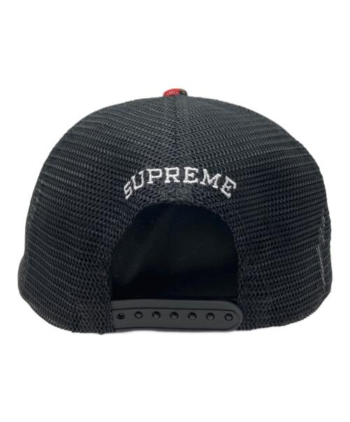 SUPREME（シュプリーム）Supreme (シュプリーム) Studded Cap レッド×ブラックの古着・服飾アイテム