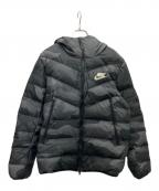 NIKEナイキ）の古着「ダウンジャケット」｜ブラック