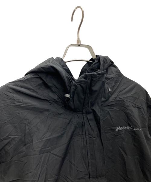 Eddie Bauer（エディーバウアー）Eddie Bauer (エディーバウアー) ウインドブレーカー ブラック サイズ:2XLの古着・服飾アイテム