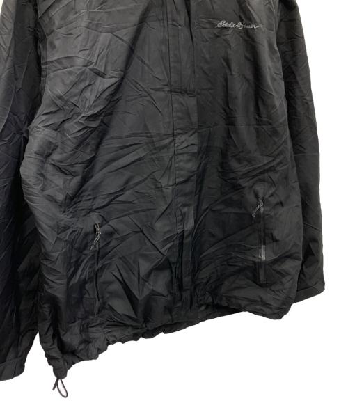 Eddie Bauer（エディーバウアー）Eddie Bauer (エディーバウアー) ウインドブレーカー ブラック サイズ:2XLの古着・服飾アイテム