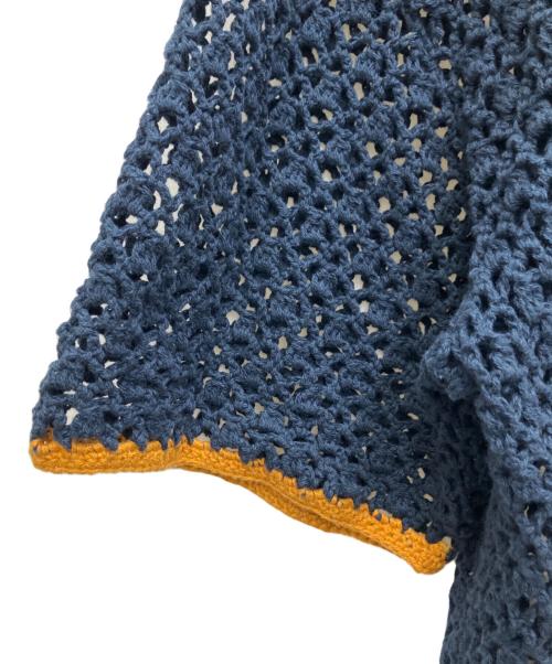 JOURNAL STANDARD（ジャーナルスタンダード）JOURNAL STANDARD (ジャーナルスタンダード) 半袖カーディガン ネイビー サイズ:Mの古着・服飾アイテム