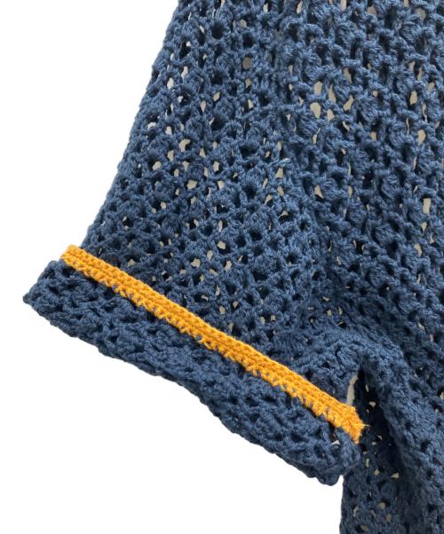 JOURNAL STANDARD（ジャーナルスタンダード）JOURNAL STANDARD (ジャーナルスタンダード) 半袖カーディガン ネイビー サイズ:Mの古着・服飾アイテム