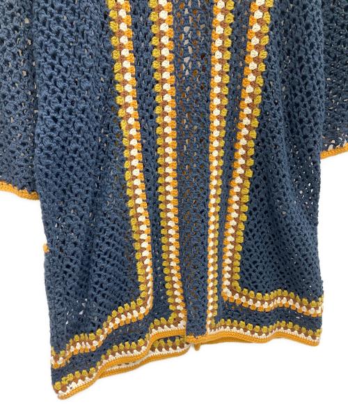 JOURNAL STANDARD（ジャーナルスタンダード）JOURNAL STANDARD (ジャーナルスタンダード) 半袖カーディガン ネイビー サイズ:Mの古着・服飾アイテム