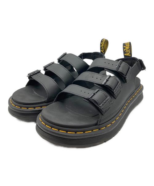 Dr.Martens（ドクターマーチン）Dr.Martens (ドクターマーチン) ストラップサンダル ブラック サイズ:UK8の古着・服飾アイテム