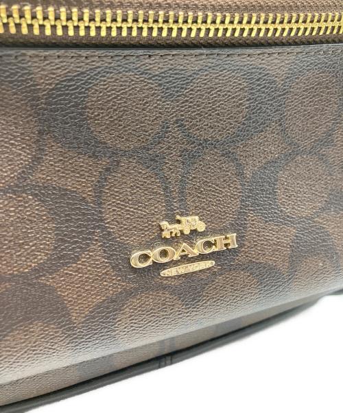 COACH（コーチ）COACH (コーチ) リュック ブラウン×ブラックの古着・服飾アイテム