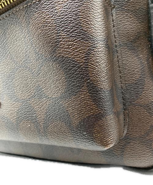 COACH（コーチ）COACH (コーチ) リュック ブラウン×ブラックの古着・服飾アイテム