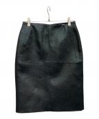 JIL SANDERジルサンダー）の古着「ラメスカート」｜グリーン