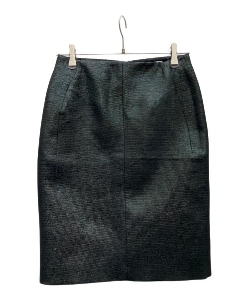 JIL SANDER（ジルサンダー）JIL SANDER (ジルサンダー) ラメスカート グリーン サイズ:SIZE34の古着・服飾アイテム