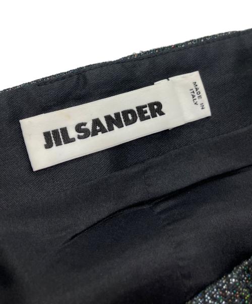 JIL SANDER（ジルサンダー）JIL SANDER (ジルサンダー) ラメスカート グリーン サイズ:SIZE34の古着・服飾アイテム