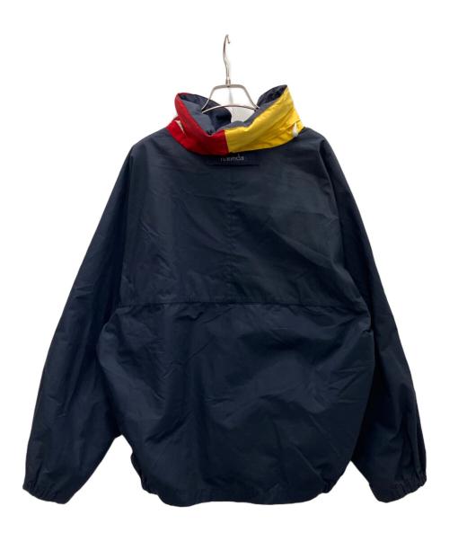 NAUTICA（ノーティカ）NAUTICA (ノーティカ) ナイロンブルゾン レッド×ネイビー サイズ:Lの古着・服飾アイテム