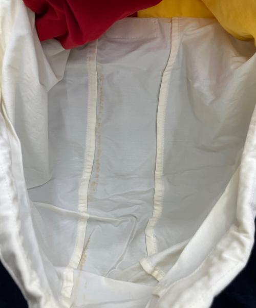 NAUTICA（ノーティカ）NAUTICA (ノーティカ) ナイロンブルゾン レッド×ネイビー サイズ:Lの古着・服飾アイテム