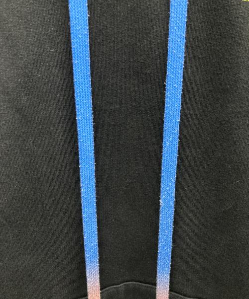 OFFWHITE（オフホワイト）OFFWHITE (オフホワイト) パーカー ブラック サイズ:Lの古着・服飾アイテム