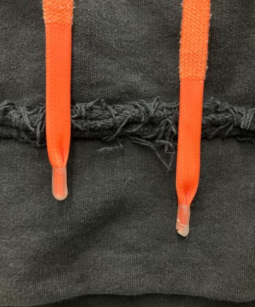 OFFWHITE（オフホワイト）OFFWHITE (オフホワイト) パーカー ブラック サイズ:Lの古着・服飾アイテム