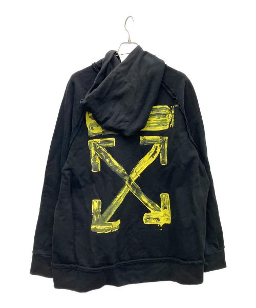 OFFWHITE（オフホワイト）OFFWHITE (オフホワイト) パーカー ブラック サイズ:Lの古着・服飾アイテム