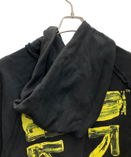 OFFWHITE（オフホワイト）OFFWHITE (オフホワイト) パーカー ブラック サイズ:Lの古着・服飾アイテム
