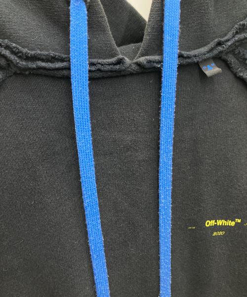OFFWHITE（オフホワイト）OFFWHITE (オフホワイト) パーカー ブラック サイズ:Lの古着・服飾アイテム