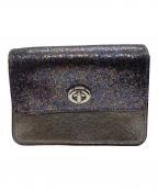 COACHコーチ）の古着「ショルダーバッグ」｜シルバー