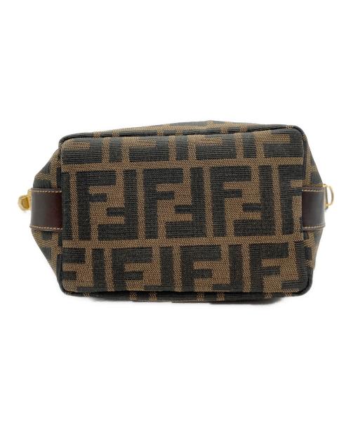 FENDI（フェンディ）FENDI (フェンディ) ポーチ ブラウン×ブラックの古着・服飾アイテム