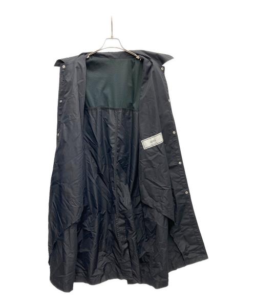 AMI Alexandre Mattiussi（アミアレクサンドルマテュッシ）AMI Alexandre Mattiussi (アミアレクサンドルマテュッシ) ナイロンコート ブラック サイズ:Lの古着・服飾アイテム