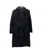MOSCHINOモスキーノ）の古着「ジップコート」｜ブラック