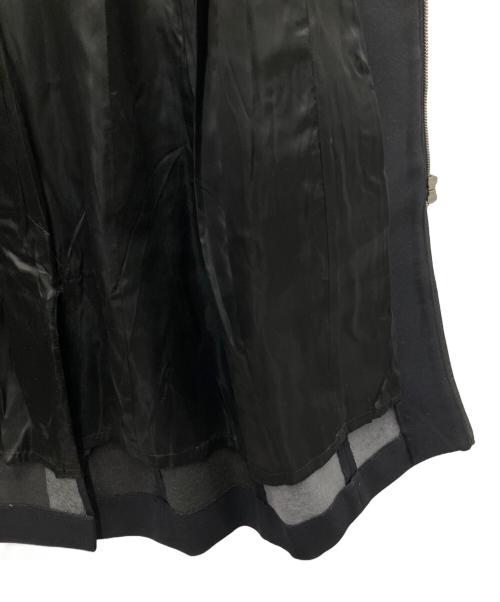 MOSCHINO（モスキーノ）MOSCHINO (モスキーノ) ジップコート ブラック サイズ:SIZE42の古着・服飾アイテム