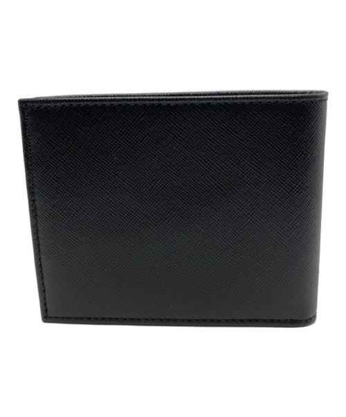 JIMMY CHOO（ジミーチュウ）JIMMY CHOO (ジミーチュウ) 2つ折り財布 ブラックの古着・服飾アイテム