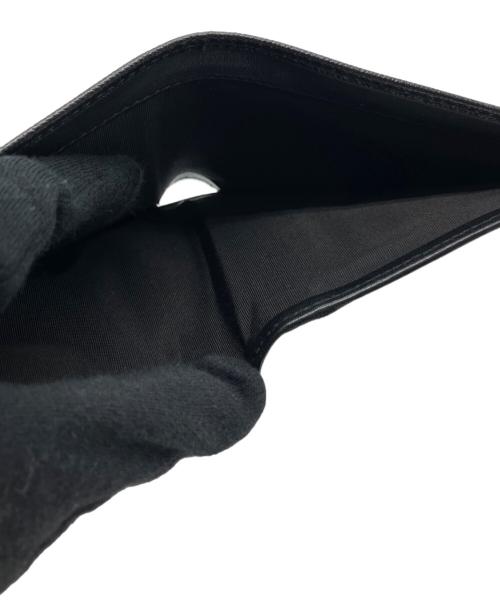 JIMMY CHOO（ジミーチュウ）JIMMY CHOO (ジミーチュウ) 2つ折り財布 ブラックの古着・服飾アイテム