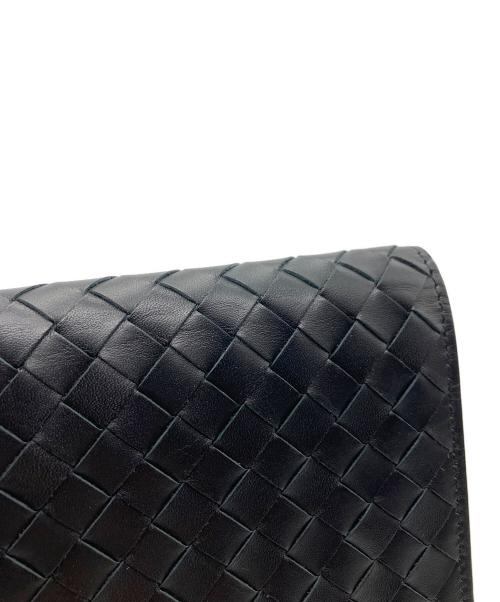 BOTTEGA VENETA（ボッテガベネタ）BOTTEGA VENETA (ボッテガベネタ) コンチネンタルウォレット ブラックの古着・服飾アイテム