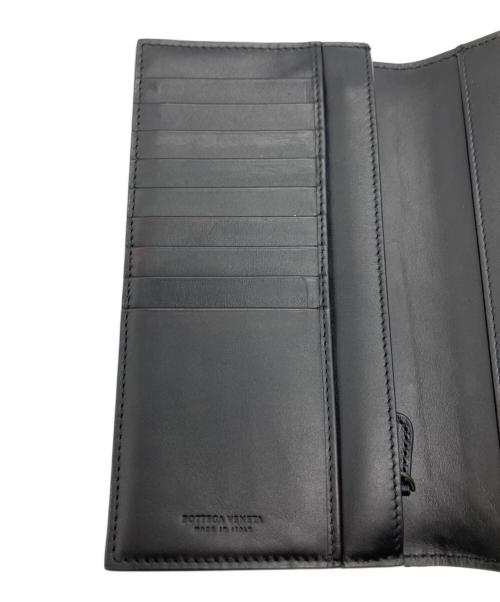 BOTTEGA VENETA（ボッテガベネタ）BOTTEGA VENETA (ボッテガベネタ) コンチネンタルウォレット ブラックの古着・服飾アイテム