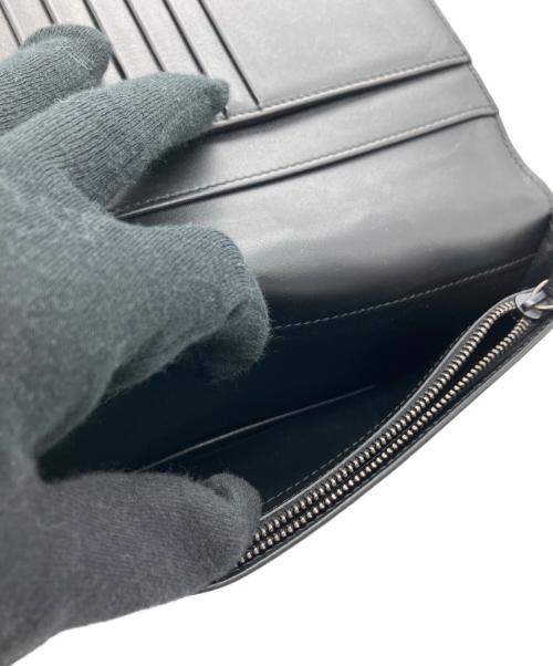 BOTTEGA VENETA（ボッテガベネタ）BOTTEGA VENETA (ボッテガベネタ) コンチネンタルウォレット ブラックの古着・服飾アイテム