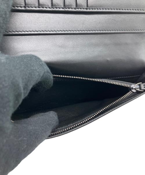 BOTTEGA VENETA（ボッテガベネタ）BOTTEGA VENETA (ボッテガベネタ) コンチネンタルウォレット ブラックの古着・服飾アイテム