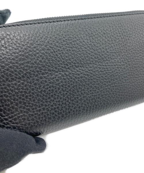 JIMMY CHOO（ジミーチュウ）JIMMY CHOO (ジミーチュウ) 長財布 ブラックの古着・服飾アイテム