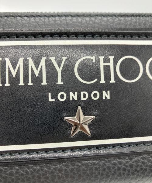 JIMMY CHOO（ジミーチュウ）JIMMY CHOO (ジミーチュウ) 長財布 ブラックの古着・服飾アイテム