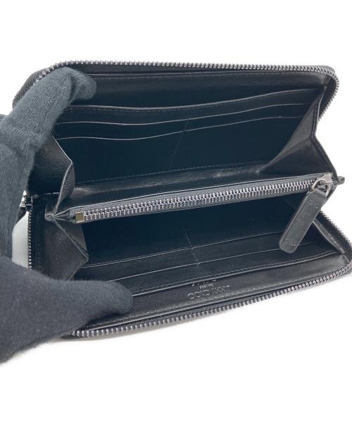 JIMMY CHOO（ジミーチュウ）JIMMY CHOO (ジミーチュウ) 長財布 ブラックの古着・服飾アイテム