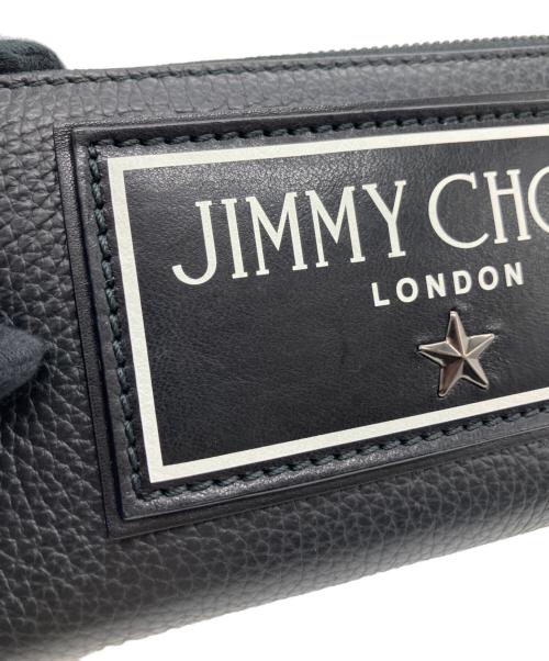 JIMMY CHOO（ジミーチュウ）JIMMY CHOO (ジミーチュウ) 長財布 ブラックの古着・服飾アイテム