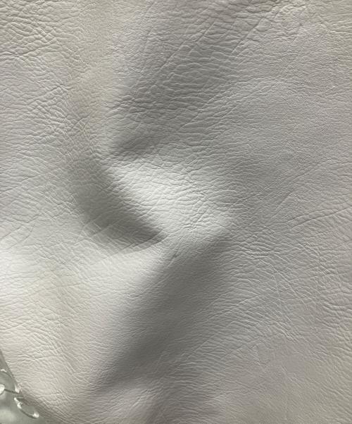 1PIU1UGUALE3 RELAX（ウノピゥウノウグァーレトレ リラックス）1piu1uguale3 relax (ウノピゥウノウグァーレトレ リラックス) ブルゾン ホワイト×ベージュ サイズ:Lの古着・服飾アイテム