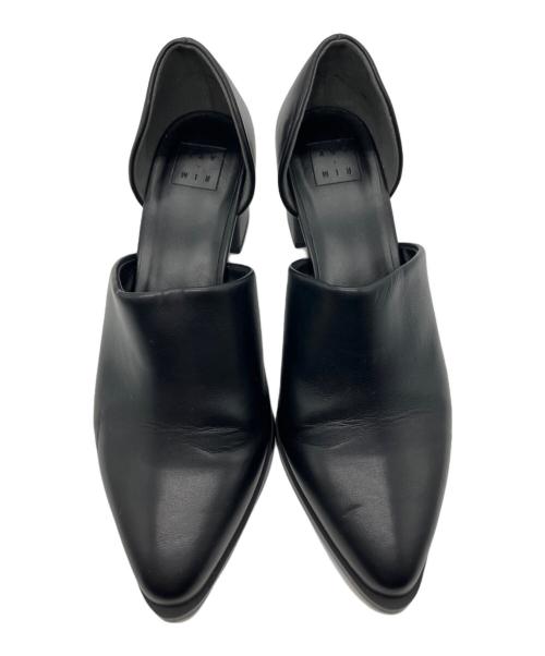 RIM.ARK（リムアーク）RIM.ARK (リムアーク) ポインテッドトゥパンプス ブラック サイズ:23.5の古着・服飾アイテム