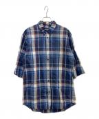 DSQUARED2ディースクエアード）の古着「半袖シャツ」｜ネイビー