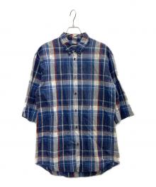 DSQUARED2（ディースクエアード）の古着「半袖シャツ」｜ネイビー