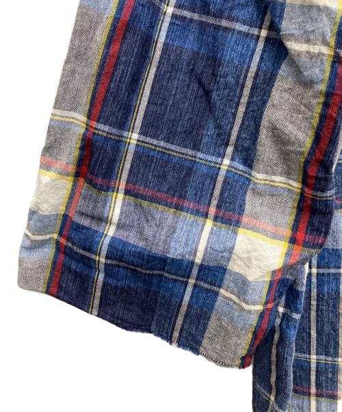 DSQUARED2（ディースクエアード）DSQUARED2 (ディースクエアード) 半袖シャツ ネイビー サイズ:SIZE48の古着・服飾アイテム