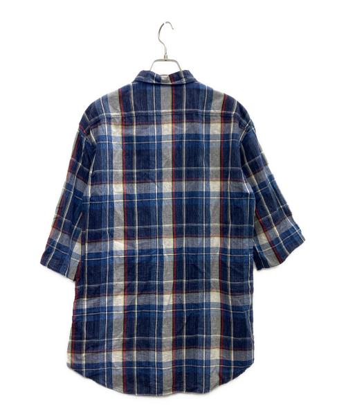 DSQUARED2（ディースクエアード）DSQUARED2 (ディースクエアード) 半袖シャツ ネイビー サイズ:SIZE48の古着・服飾アイテム