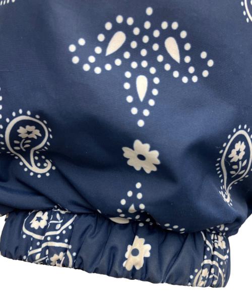 FIRST DOWN（ファーストダウン）FIRST DOWN (ファーストダウン) ダウンジャケット ブラック×ブルー サイズ:Lの古着・服飾アイテム