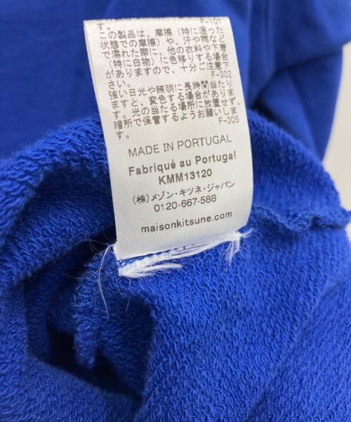 maison kitsune（メゾンキツネ）maison kitsune (メゾンキツネ) Dressed Fox Patch Classic Sweatshirt ネイビー サイズ:Lの古着・服飾アイテム