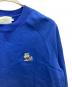 中古・古着 maison kitsune (メゾンキツネ) Dressed Fox Patch Classic Sweatshirt ネイビー サイズ:L：10000円